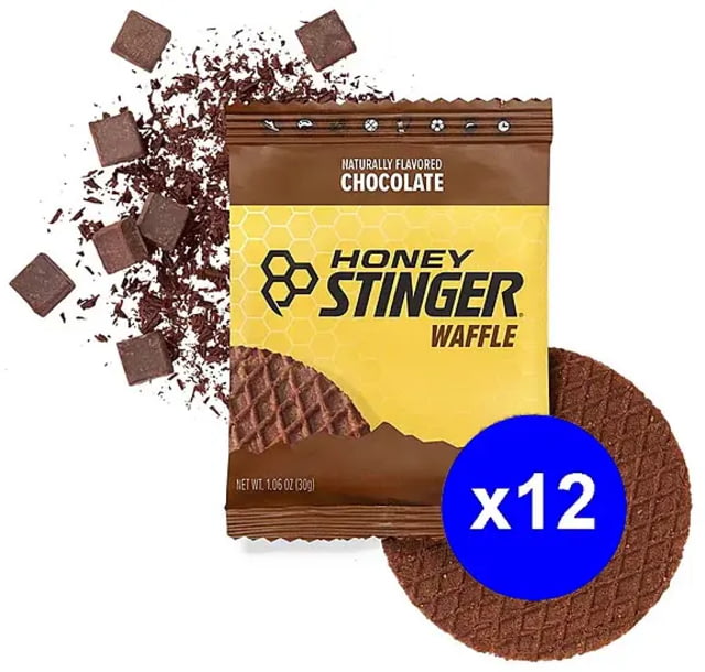 Honey Stinger Chocolate Waffle 1 oz Pack/12 Count Box 12 Pack