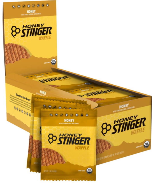 Honey Stinger Honey Waffles - 1oz Pack/12 Count Box