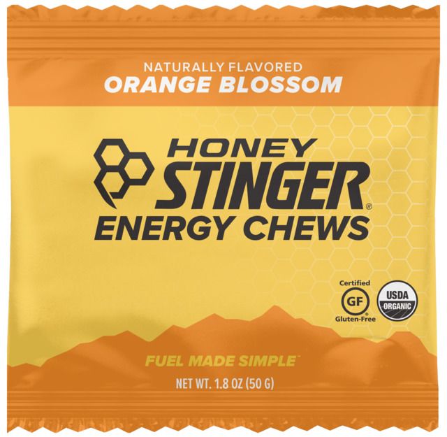 Honey Stinger Energy Chews Orange Blossom 1.8oz Bag
