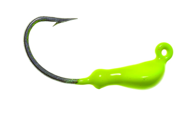 Hookup Light Tackle Jighead 1/16 oz Chartreuse 5/Pack Sz 2 High Carbon Steel Hook