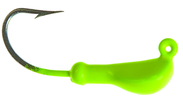 Hookup Light Tackle Jighead 1/8 oz Chartreuse 5/Pack Sz 2 High Carbon Steel Hook