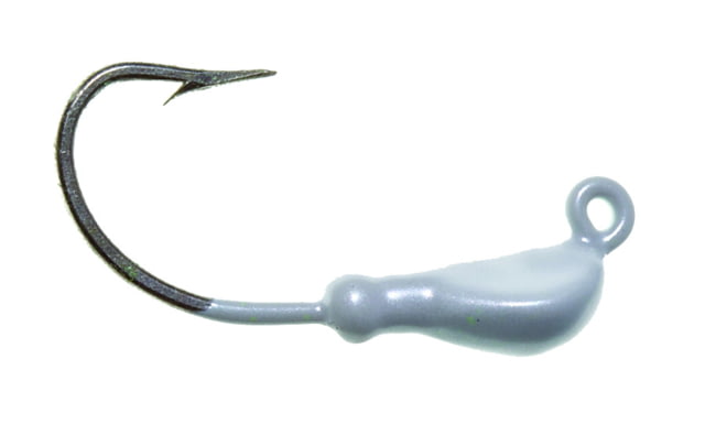 Hookup Light Tackle Jighead 1/8 oz Pearl 5/Pack 2/0 High Carbon Steel Hook