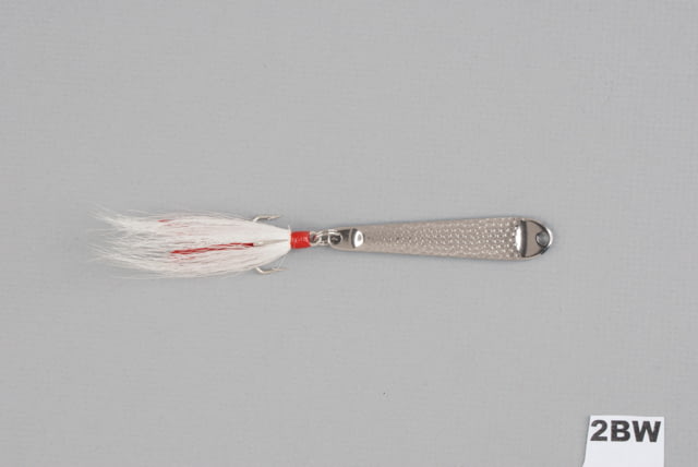 Hopkins Hammered Spoon w/Bucktail Treble Hook Stainless Steel 1/2oz 2 1/2in