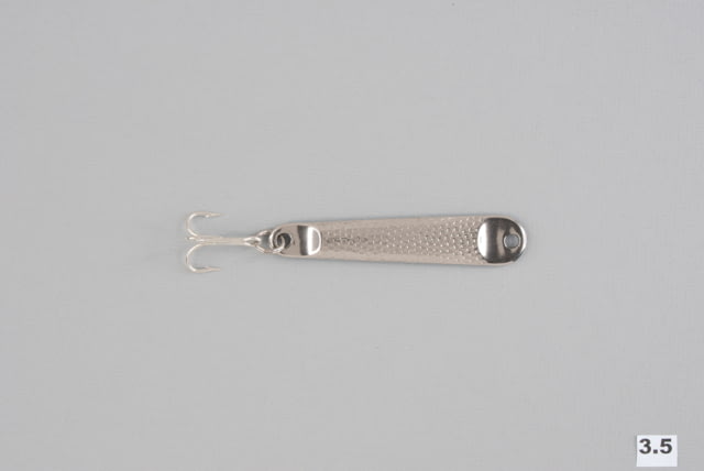 Hopkins Hammered Spoon w/Plain Treble Stainless Steel 2oz 4 1/4in