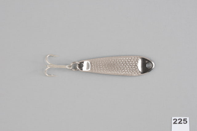 Hopkins Shorty Hammered Spoon w/Plain Treble Stainless Steel 2 1/4oz 3 1/2in