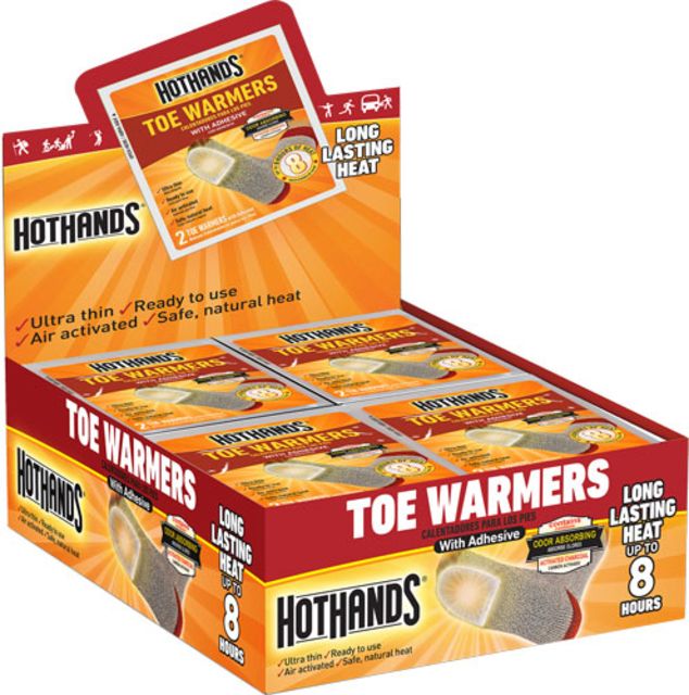 Hot Hands Hothands Toe Warmers 40 Pair 8 Hour W/ Adhesive