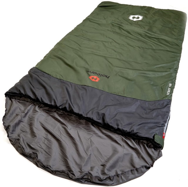 Hotcore Fatboy 100 Rectangular Sleeping Bag Forest Green 93in x 42in Fatboy 100