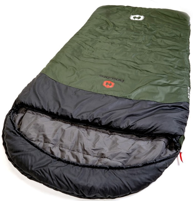 Hotcore Fatboy 250 Rectangular Sleeping Bag Forest Green 93in x 42in Fatboy 250