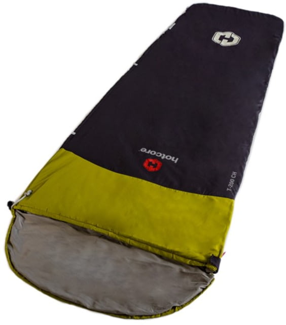 Hotcore T-200 Tapered Sleeping Bag Charcoal 90in x 32in x 22in T-200 CH