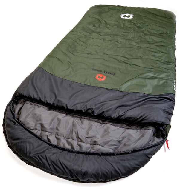 Hotcore T-200 Tapered Sleeping Bag Charcoal 90in x 32in x 22in T-200 CH