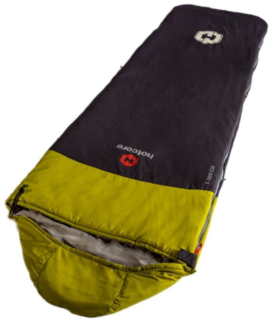 Hotcore T-300 Tapered Sleeping Bag Charcoal 90in x 32in x 22in T-300 CH