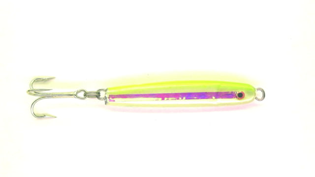 HR Tackle Painted Stingsilver Jig 1 1/2 oz Chartreuse Pearl Silverside