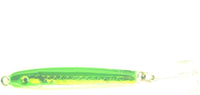 HR Tackle Painted Stingsilver Jig 1 1/2 oz Green Pearl Silverside