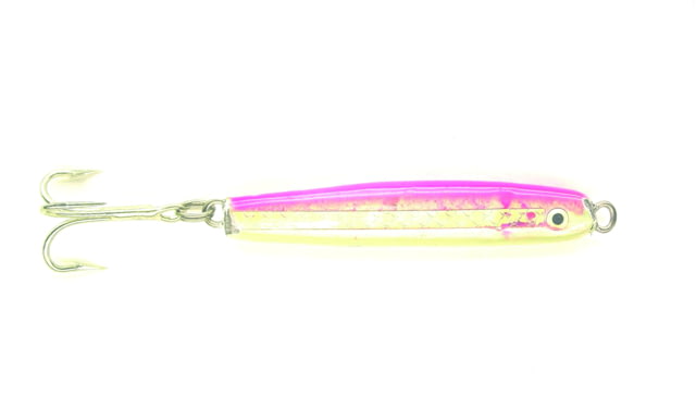 HR Tackle Painted Stingsilver Jig 1 1/2 oz Pink Pearl Silverside