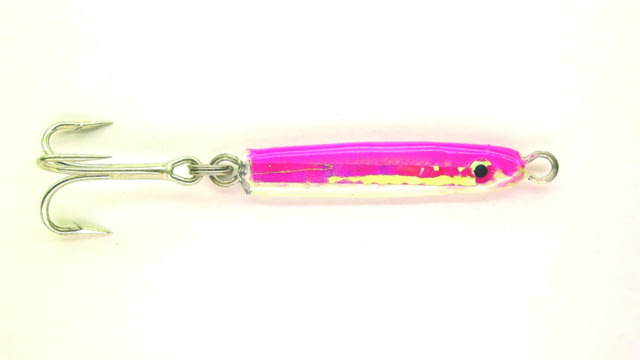 HR Tackle Painted Stingsilver Jig 1/2 oz Pink Pearl Silverside