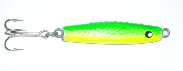 HR Tackle Short Body Stingsilver Jig 2 oz Slime Lime