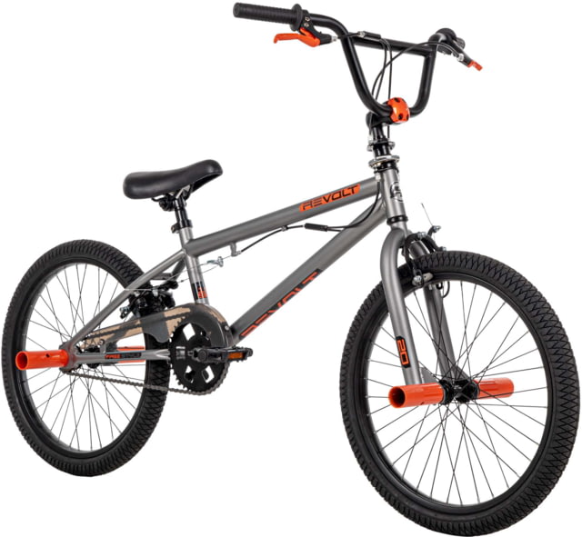 Huffy BMX Revolt Bike - Boy's Silver/Orange 20in