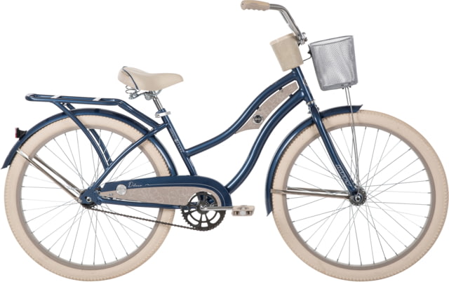 Huffy Deluxe Cruiser Bike - Women's Blue/White 26 in