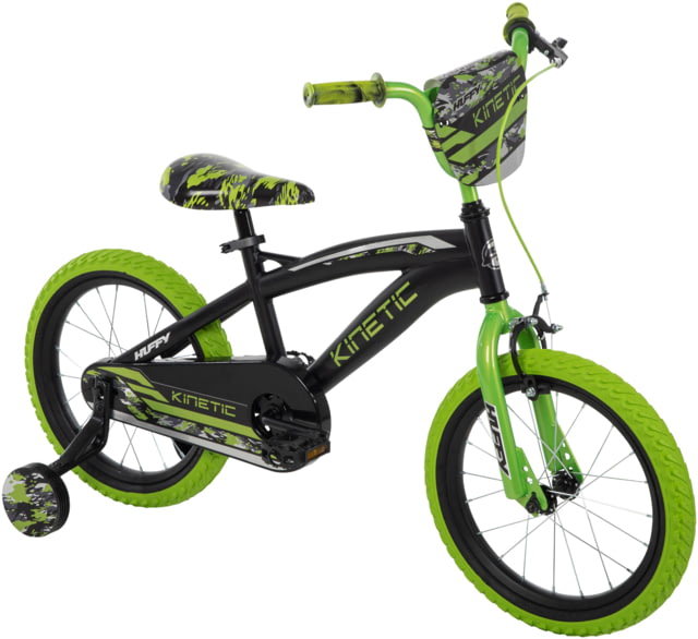 Huffy Kinetic Kids Bike - Boys Green/Black 16 in
