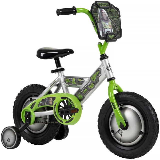 Huffy Lightyear Kids Bike - Boys Green/Silver 12 in