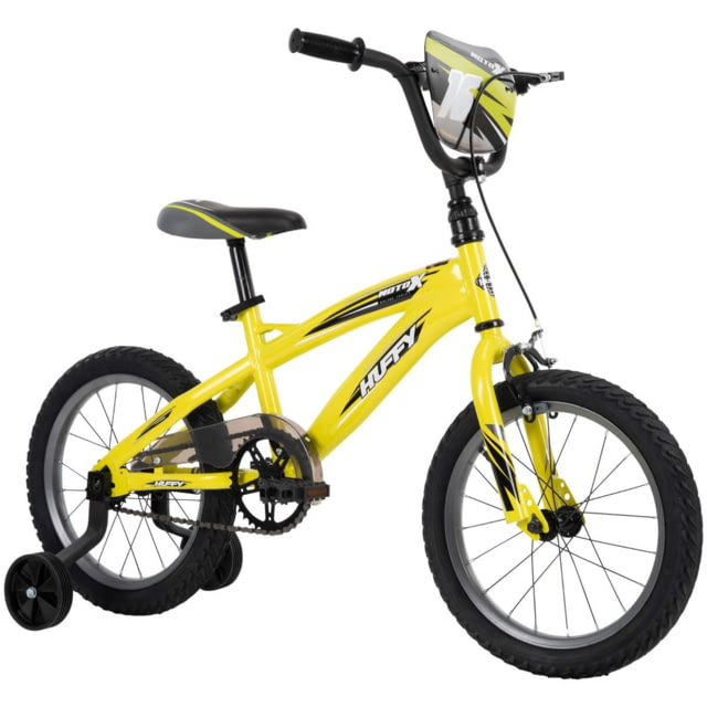Huffy Moto X Kids Bike - Boy's 16in Wheel Yellow