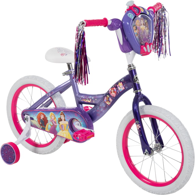 Huffy Princess Kids Bike - Girls Pink/Purple/White 16 in