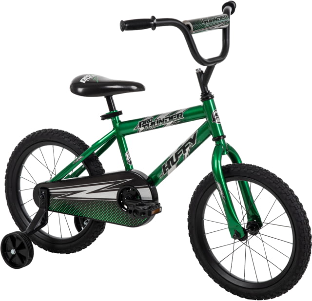 Huffy Pro Thunder Kids Bike - Boys Green/Black 16 in