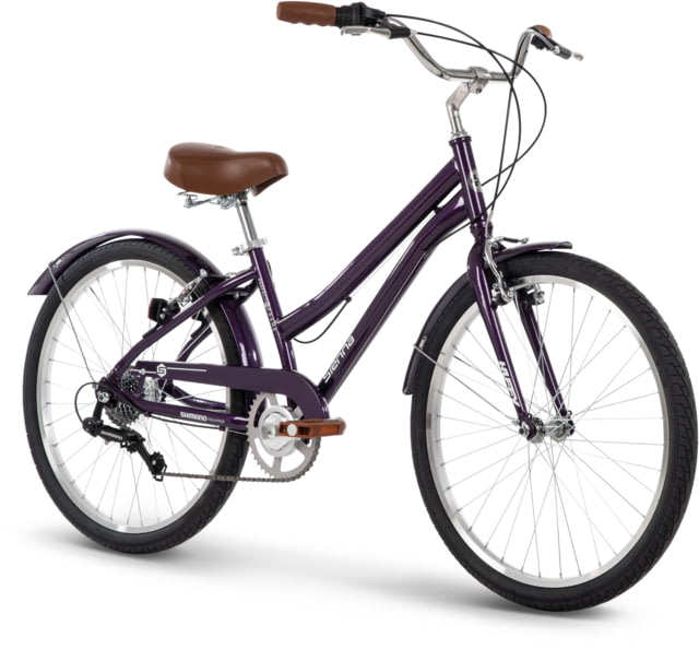 Huffy Sienna Comfort Teens Bike - Girls Purple 24 in