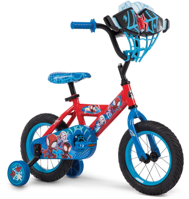 Huffy Spidey & His Amazing Friends Kids Bike - Boys Red/Blue/Black 12 in
