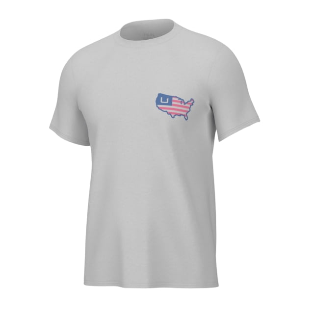 HUK Performance Fishing American Huk Tee - Mens White Extra Large