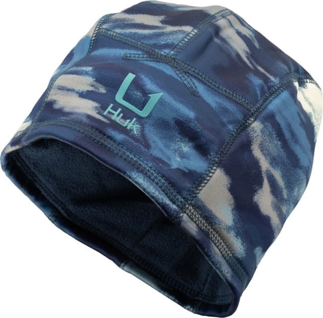 HUK Performance Fishing Camo Reversible Beanie - Mens Sargasso Sea One Size