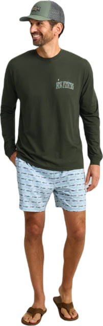 HUK Performance Fishing Graphic Long Sleeve Tee - Men's Cypress Landing Large