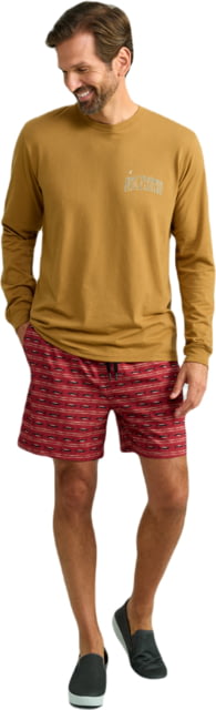 HUK Performance Fishing Graphic Long Sleeve Tee - Men's Sand Piper Large