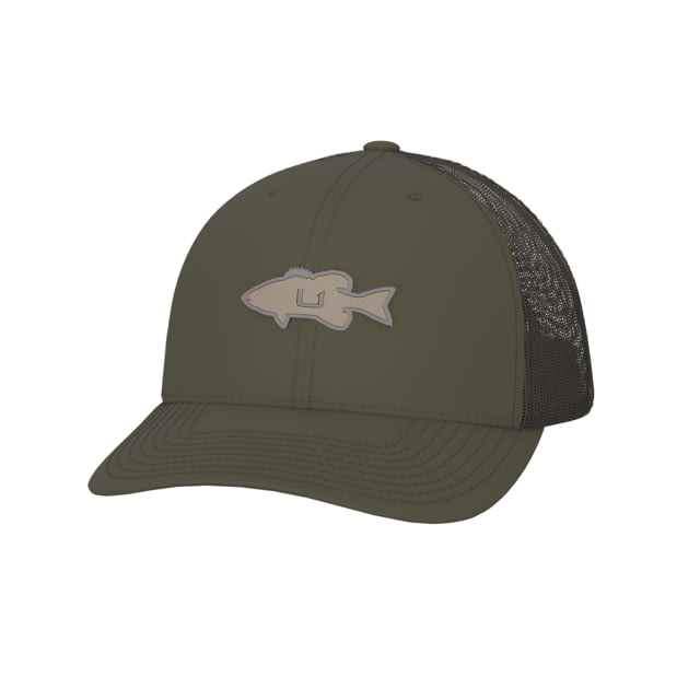 HUK Performance Fishing Huk Bass Logo Trucker - Men's Moss 1