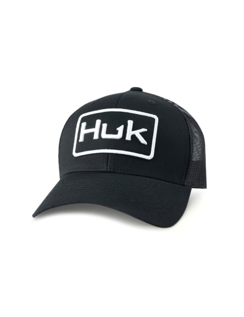 HUK Performance Fishing Huk Logo Trucker Hat - Men's Black