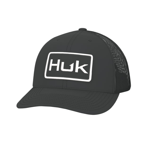 HUK Performance Fishing Huk Logo Trucker - Youth Black 1