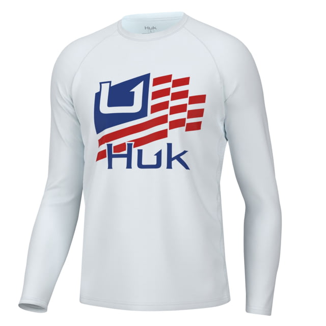 Huk Performance Fishing HUK Performance Fishing Huk Stripes Pursuit - Men's White L