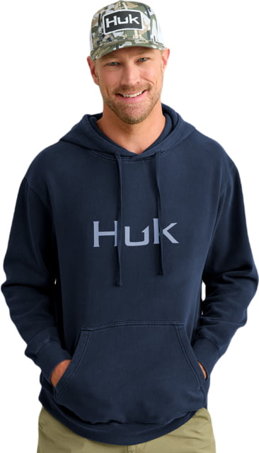HUK Performance Fishing Huk'D Up Logo Hoodie - Men's Naval Academy Extra Large