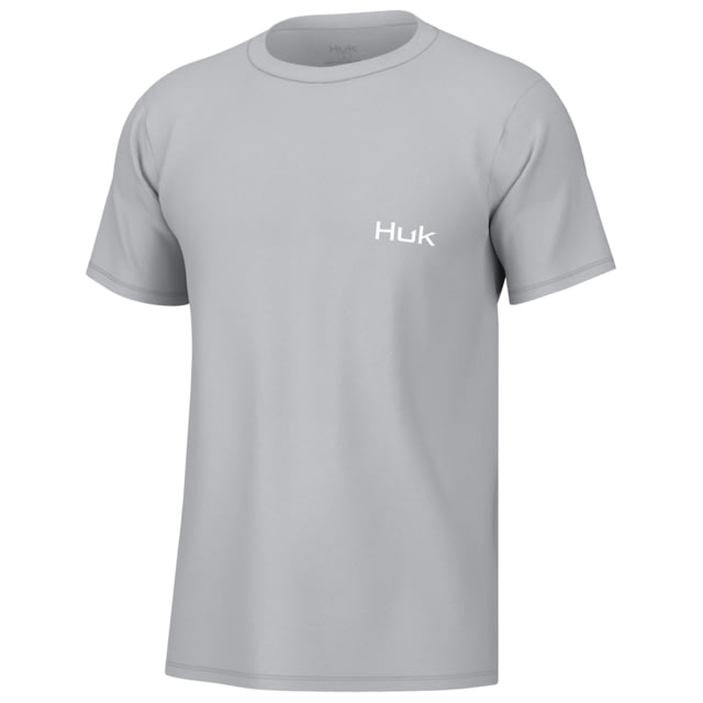 HUK Performance Fishing KC Fly Flag Tee - Men's Harbor Mist L