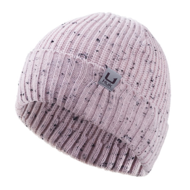 HUK Performance Fishing Knit Beanie - Womens Barely Pink One Size