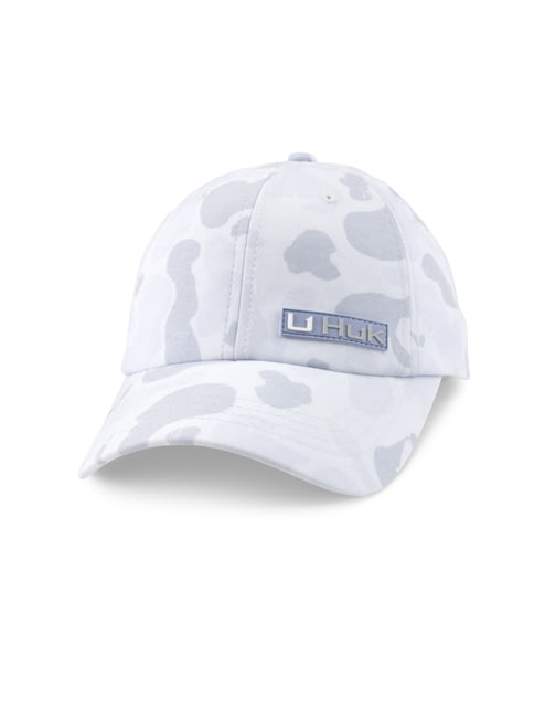 Huk Performance Fishing HUK Performance Fishing Pony Tail Ball Cap Kc Print - Women's Sky 1