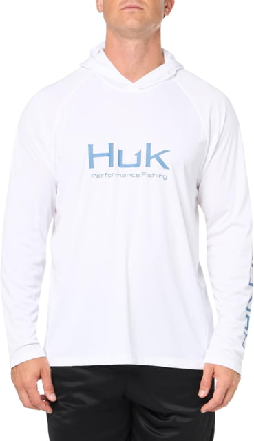 HUK Performance Fishing Pursuit Performance Hoodie - Men's White2 2XL