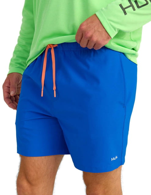 Huk Performance Fishing HUK Performance Fishing Pursuit Volley Swim Short - Men's Ocean Blue Medium