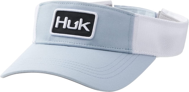 HUK Performance Fishing Solid Visor - Mens Blue Fog One Size