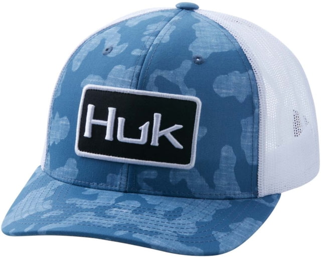 HUK Performance Fishing Running Lakes Trucker - Mens Titanium Blue One Size