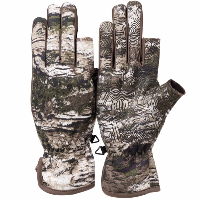 Huntworth Ames Light Weight Soft Shell Glove w/ 1/2 Fingers - Men's Tarnen Large