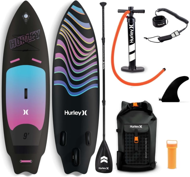 HURLEY PhantomSurf Inflatable Paddle Board Set 9ft Ombre