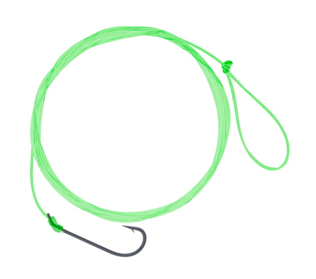 Hurricane Blackfish Snelled Hook Size 5 12in 80LB
