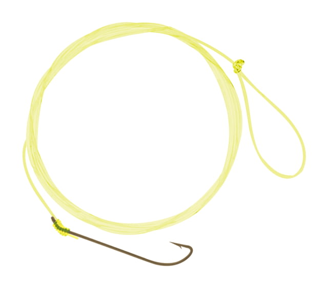 Hurricane Flounder Hooks Ctown #9 12in 60LB Mono