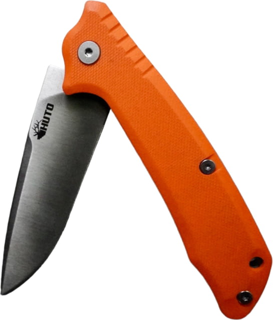 Huto Lifestyle Huto Lifestyle Hunt Harder Folding Hard Blade Knife Orange